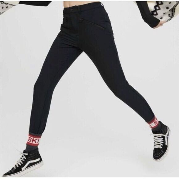 Offline by aerie pants chill side stirrups snow ski pants water resistant NWT - Picture 5 of 6